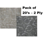 Serviettes, 2 Ply - 33cm - Pear